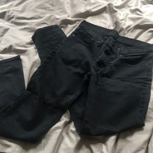 Men’s Levi’s 511 Black Denim Jeans 34/34